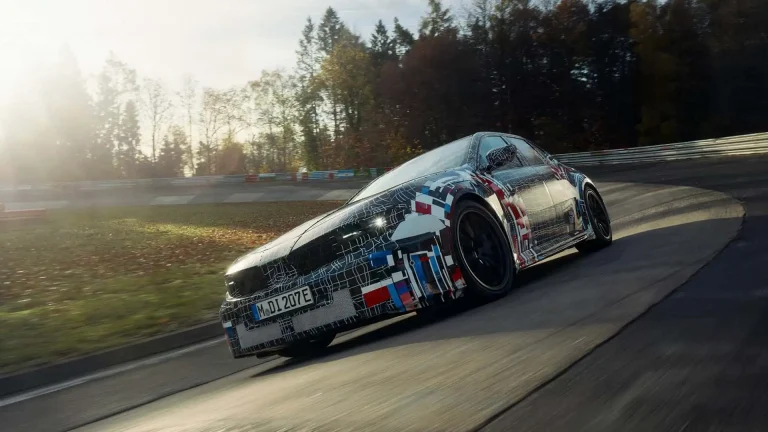 BMW M3 EV prototype