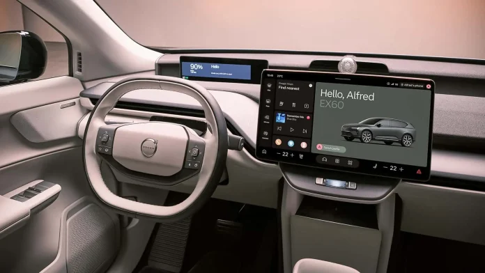 volvo-ex60-2026 Android Automotive SDV